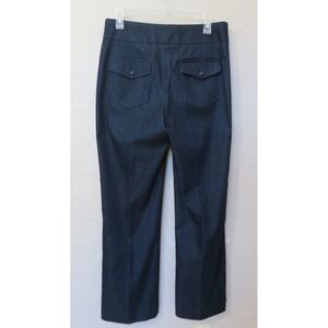 NWT John Paul Richard Blue Button Dress‎ Pants Royal Denim Size 8